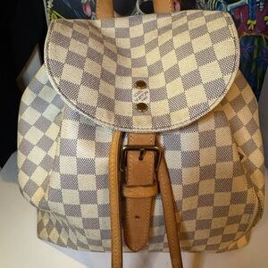 Louis Vuitton Sperone Backpack in Damier Azur